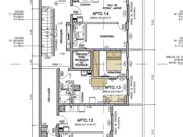 #14BEN9B - Apartamento para Comprar em São Paulo - SP - 1