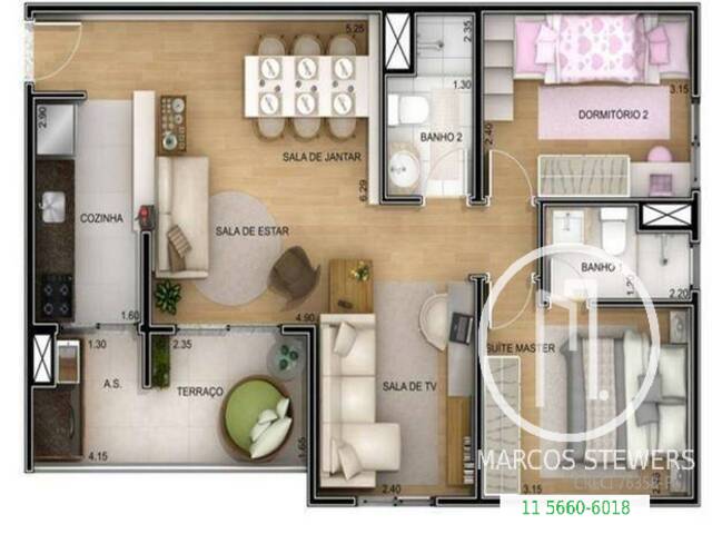 Apartamento para Comprar em São Paulo - 2