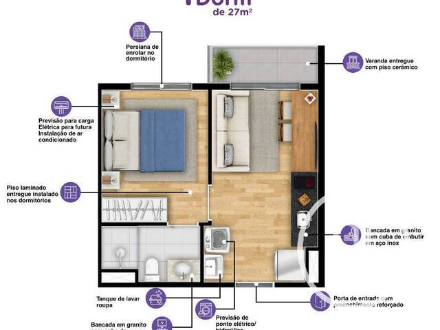 Apartamento para Comprar em São Paulo - 2