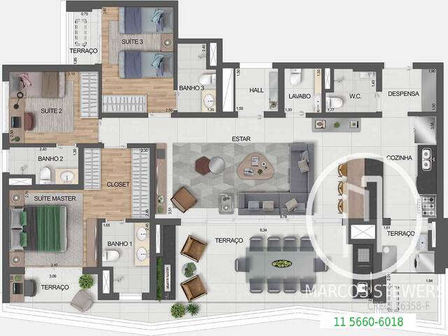 #39IN9B - Apartamento para Comprar em São Paulo - SP - 2