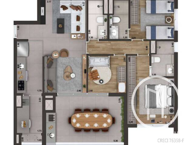 #1S6L8ML - Apartamento para Comprar em São Paulo - SP