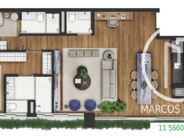 #1QM38ML - Apartamento para Comprar em São Paulo - SP
