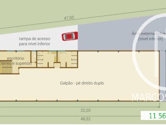 #1JVP8ML - Galpão para Alugar em São Paulo - SP - 2
